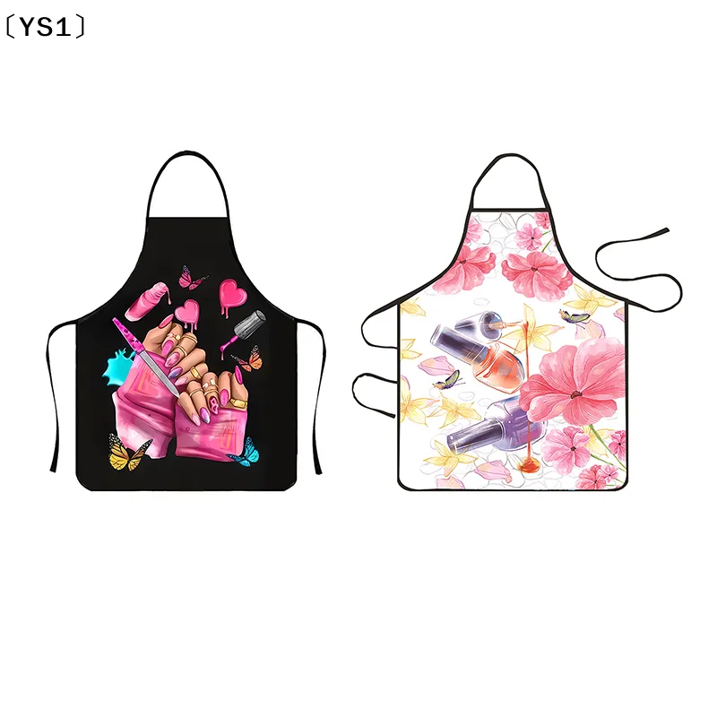 〔YS1〕ผ้ากันเปื้อนสำหรับทำเล็บ  - Home Cooking Usa บทวิจารณ์และราคา