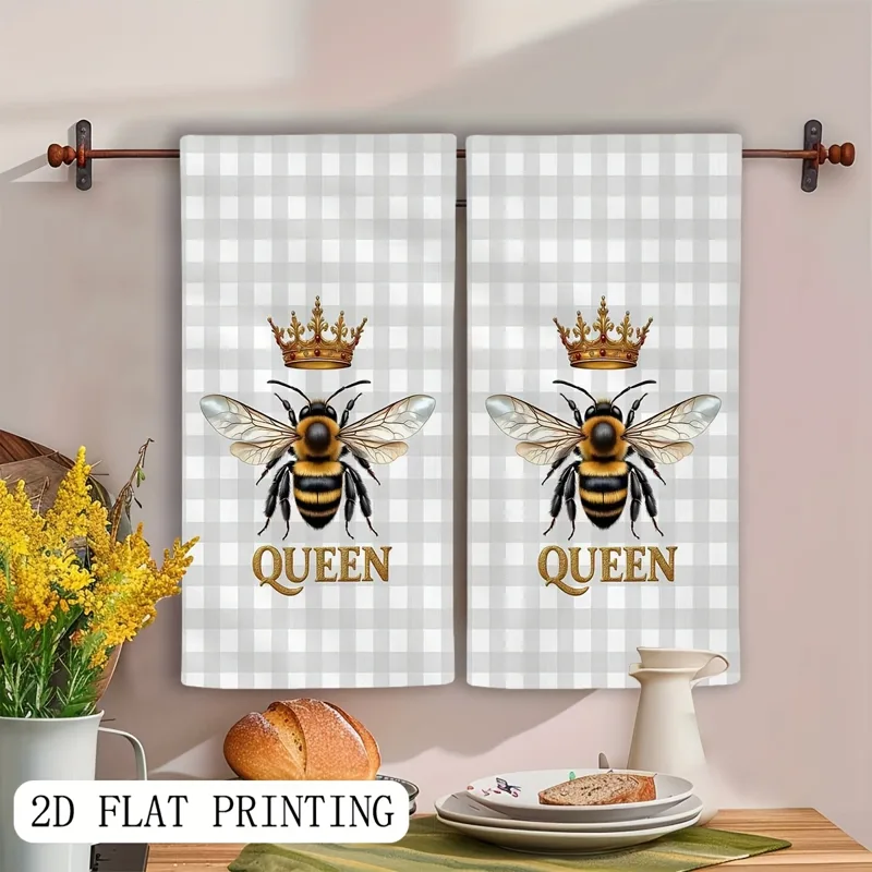2 ชิ้น, ผ้าเช็ดครัวลายตารางควี - Home Cooking Queen บทวิจารณ์และราคา