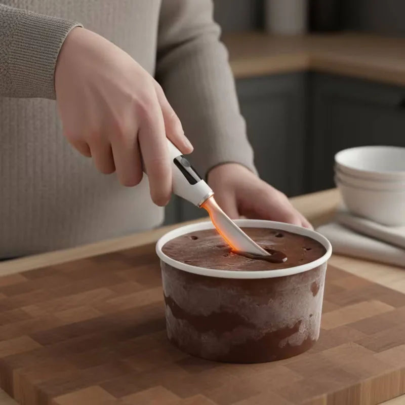 ที่ตักไอศกรีมไฟฟ้าแบบชาร์จได้  - Home Cooking Usa บทวิจารณ์และราคา