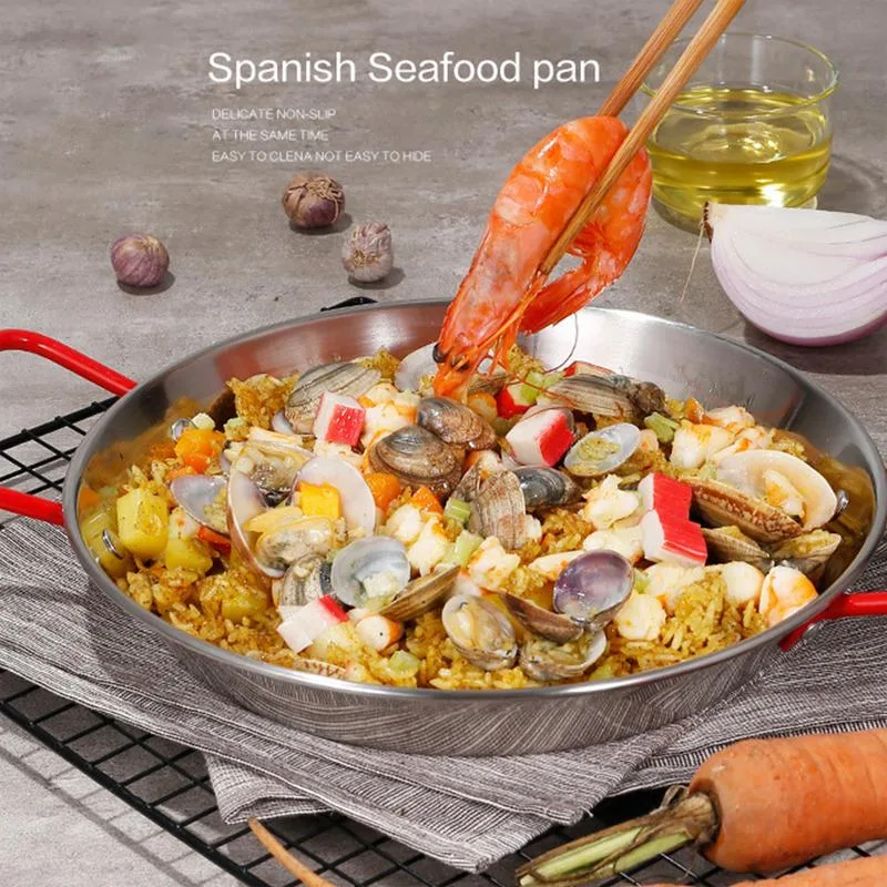 ทุกวันกระทะทนทานสเปน Paella PA - Paella Pan Steel บทวิจารณ์และราคา
