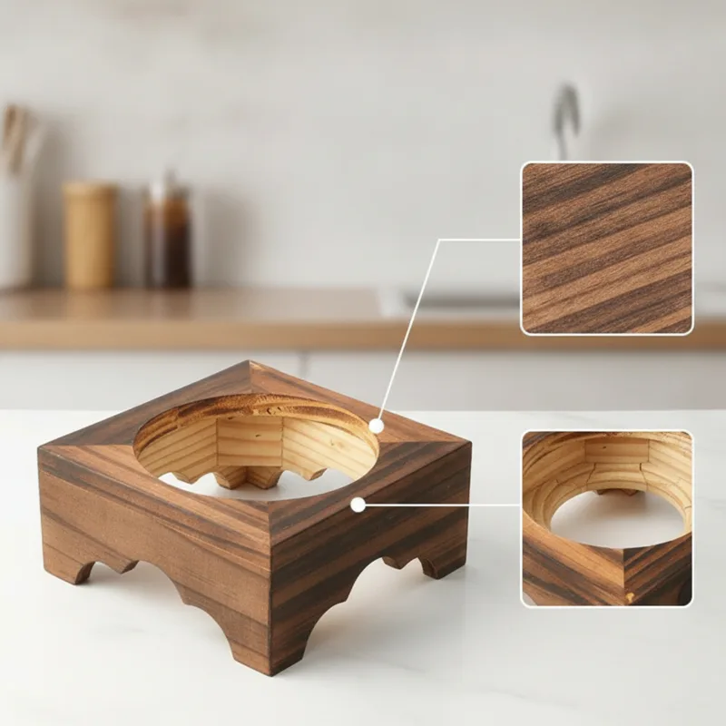 ขาตั้งหม้อไม้ไผ่ขัดเงา ขาตั้งห - Home Cooking Usa บทวิจารณ์และราคา