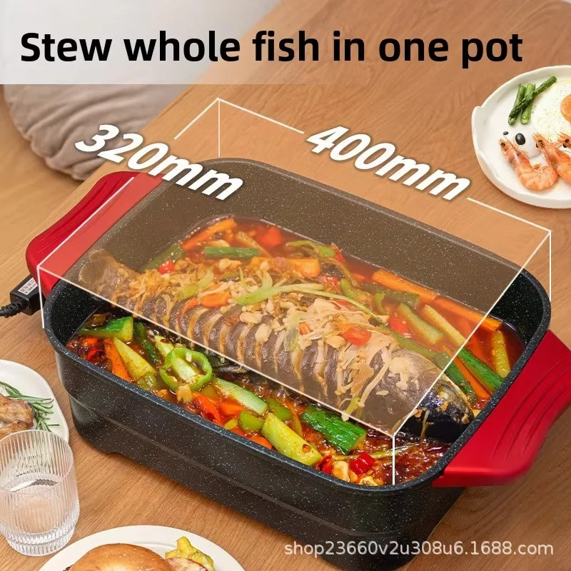 หม้อไฟฟ้าอเนกประสงค์สำหรับใช้ใ - Home Cooking Usa บทวิจารณ์และราคา