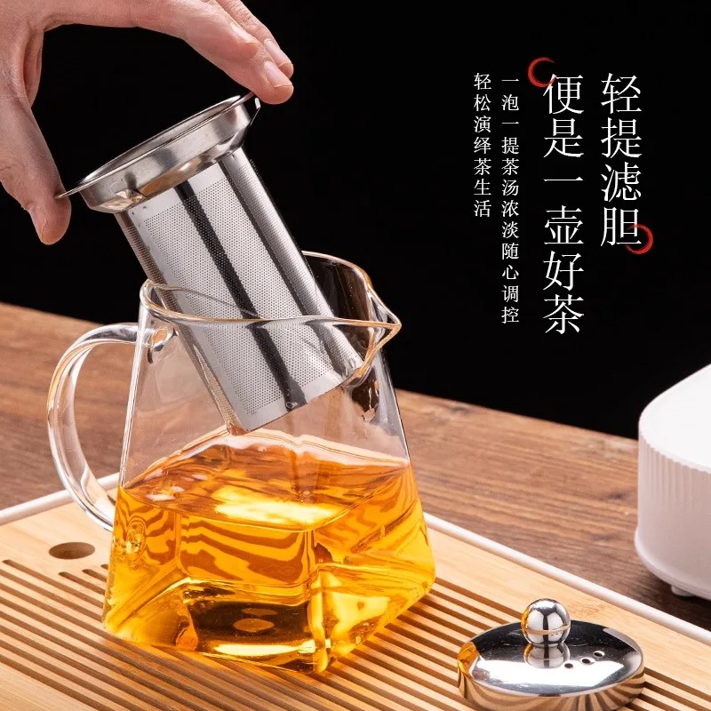 ชุดกาน้ำชาแก้วพร้อมที่กรองชา ก - Home Cooking Set บทวิจารณ์และราคา