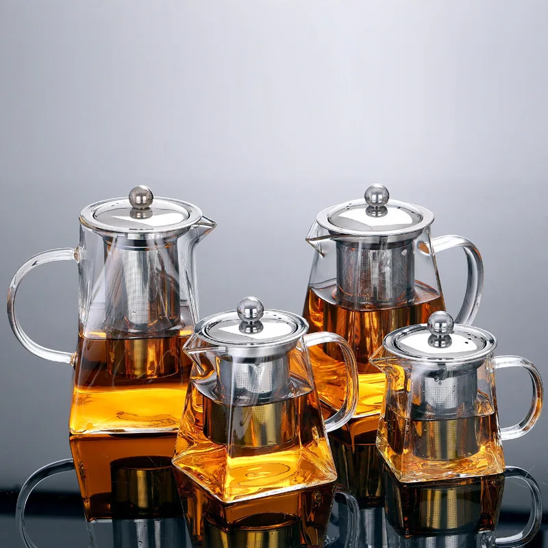 ชุดกาน้ำชาแก้วพร้อมที่กรองชา ก - Home Cooking Set บทวิจารณ์และราคา