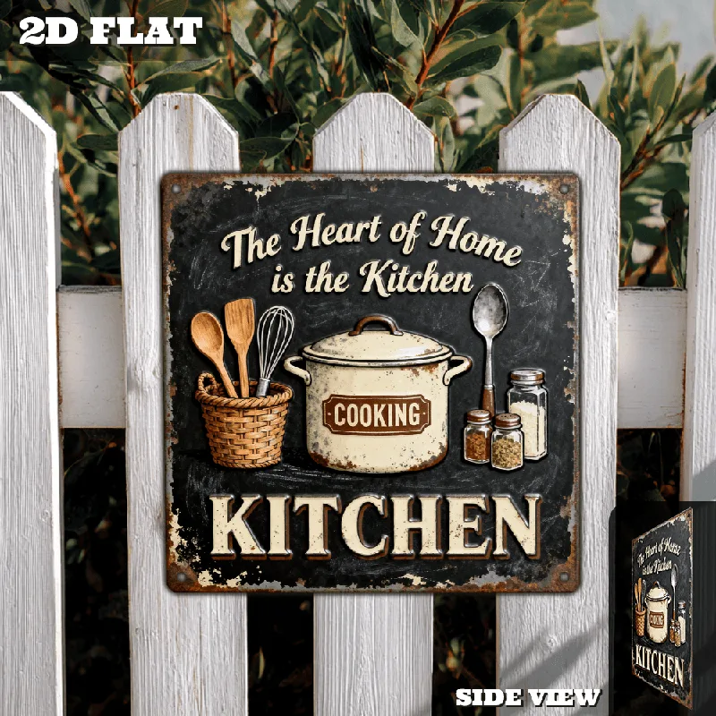 ป้ายตกแต่งผนังครัวโลหะวินเทจ - - Home Cooking Usa บทวิจารณ์และราคา