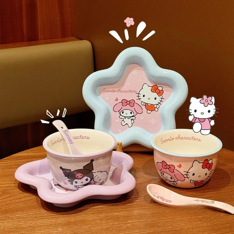 ชุดเซรามิคลายการ์ตูนแมว ชุดอาห - Home Cooking Set บทวิจารณ์และราคา