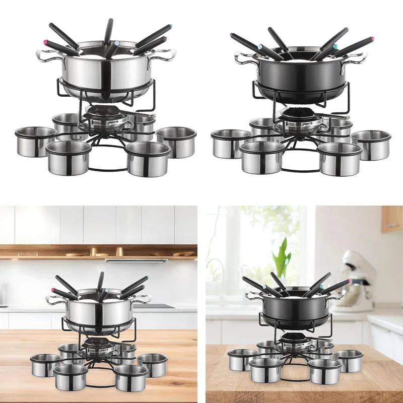 ชุดหม้อฟองดูพร้อมเตาปรุงอาหารแ - Home Cooking Set บทวิจารณ์และราคา