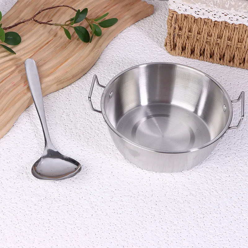 หม้อสแตนเลสพร้อมหูจับสำหรับทำอ - Paella Pan Steel บทวิจารณ์และราคา