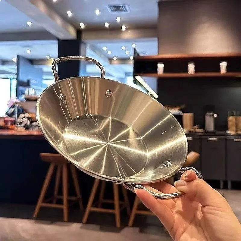 กระทะปาเอญ่าสแตนเลส จานอเนกประ - Paella Pan Steel บทวิจารณ์และราคา