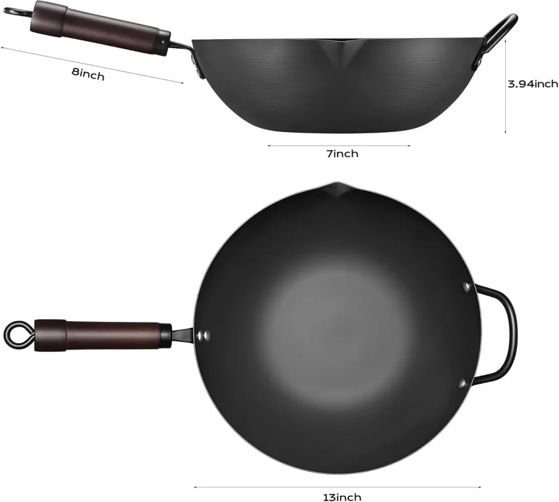 กระทะเหล็กคาร์บอนขนาด 13 นิ้วแ - Paella Pan Steel บทวิจารณ์และราคา