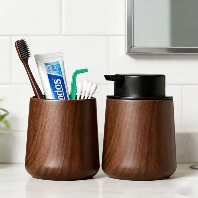 ชุดจ่ายสบู่เหลวและแก้วน้ำดีไซน - Home Cooking Set บทวิจารณ์และราคา
