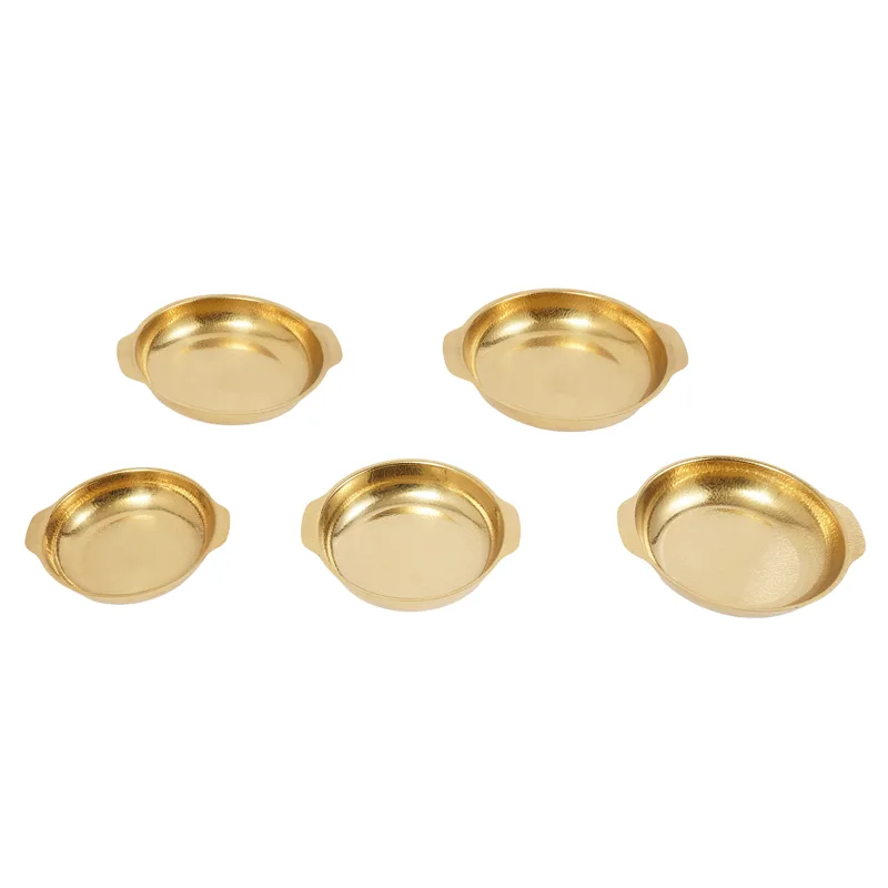 ชุดกระทะปาเอญ่า 5 ใบ สีทอง สำห - Paella Pan Steel บทวิจารณ์และราคา